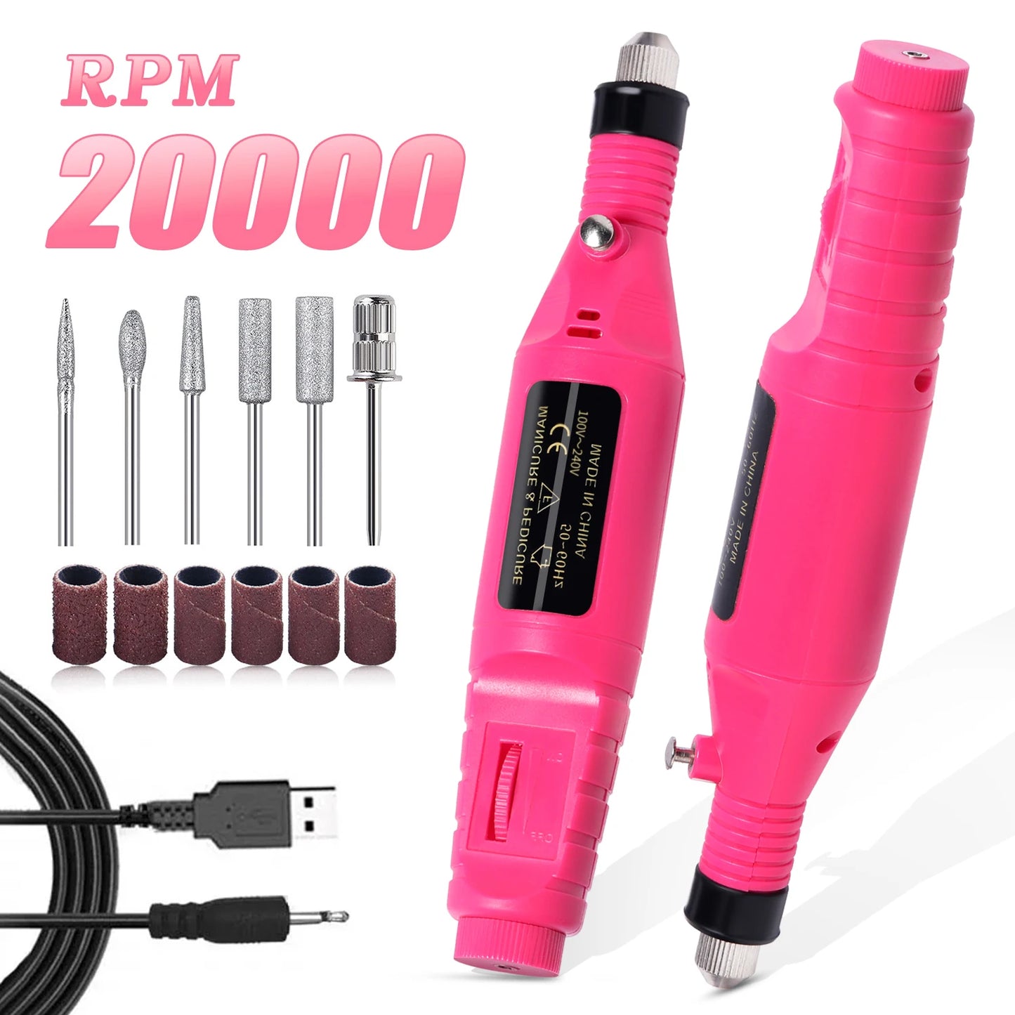 Electric Nail Drill Machine