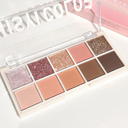 Star Rejuvenation 10-Color Eyeshadow Palette