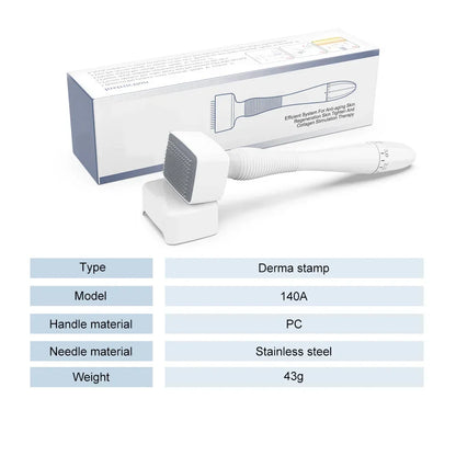 140A Derma Stamp Microneedling Face Roller