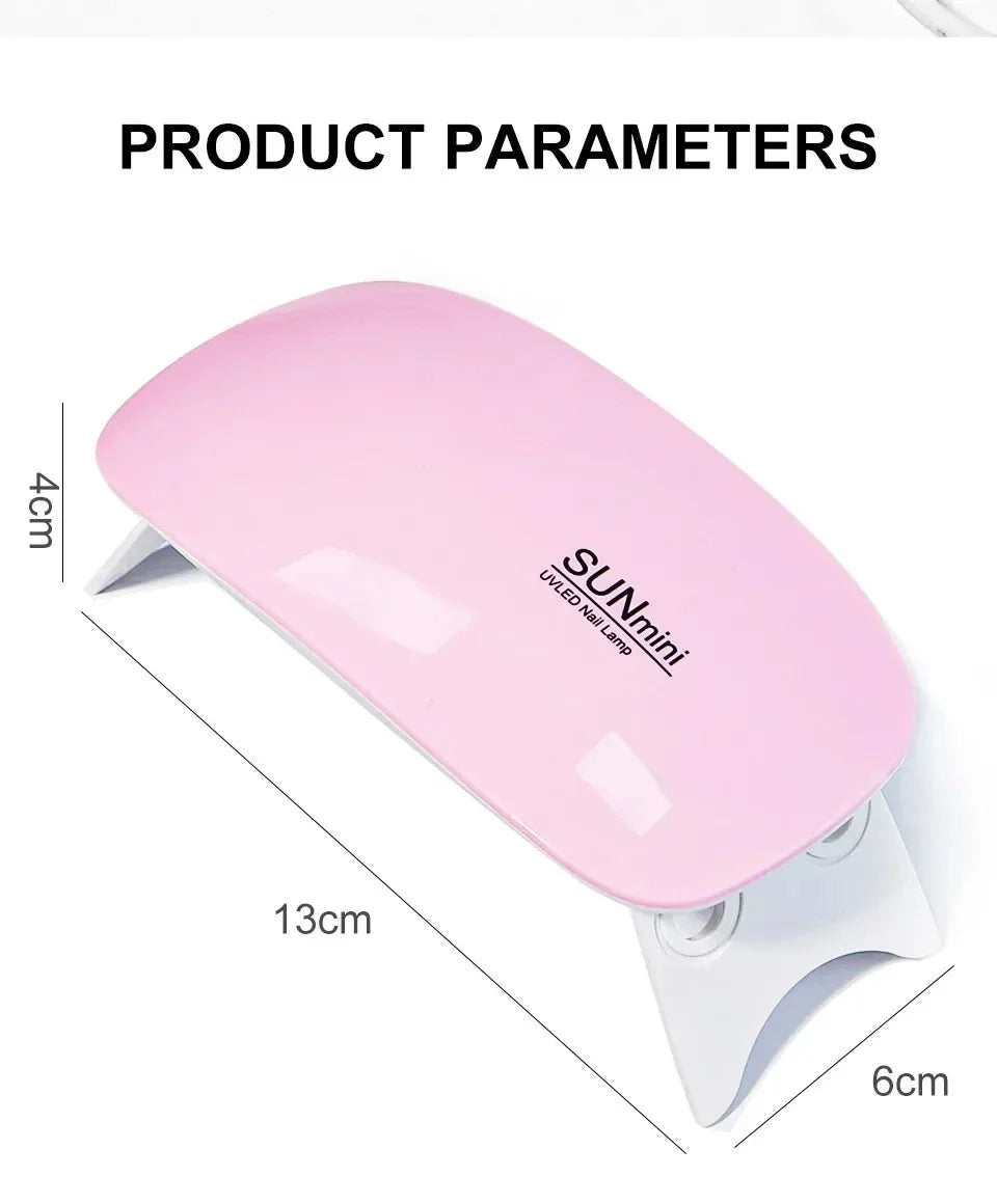 6W LED Mini Nail Dryer Machine