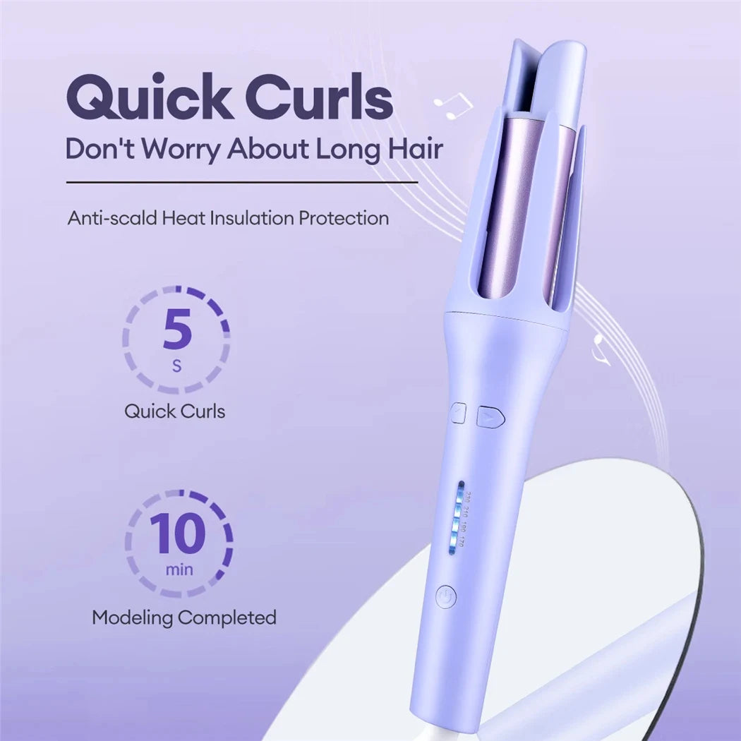 2-in-1 Automatic Hair Curler