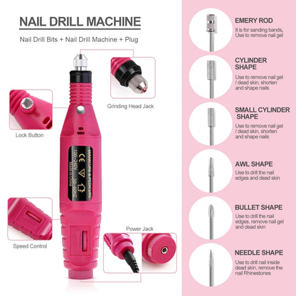 Electric Nail Drill Machine