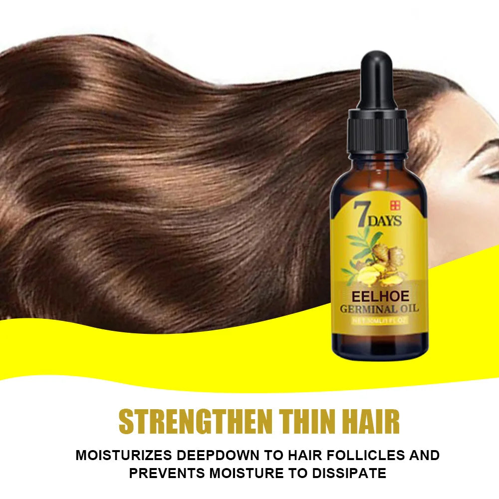 Ginger Hair Growth Massage Oil