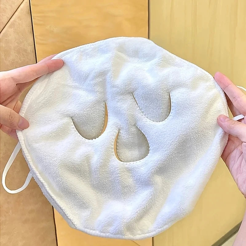 Reusable Hot and Cold Compress Face Towel Mask