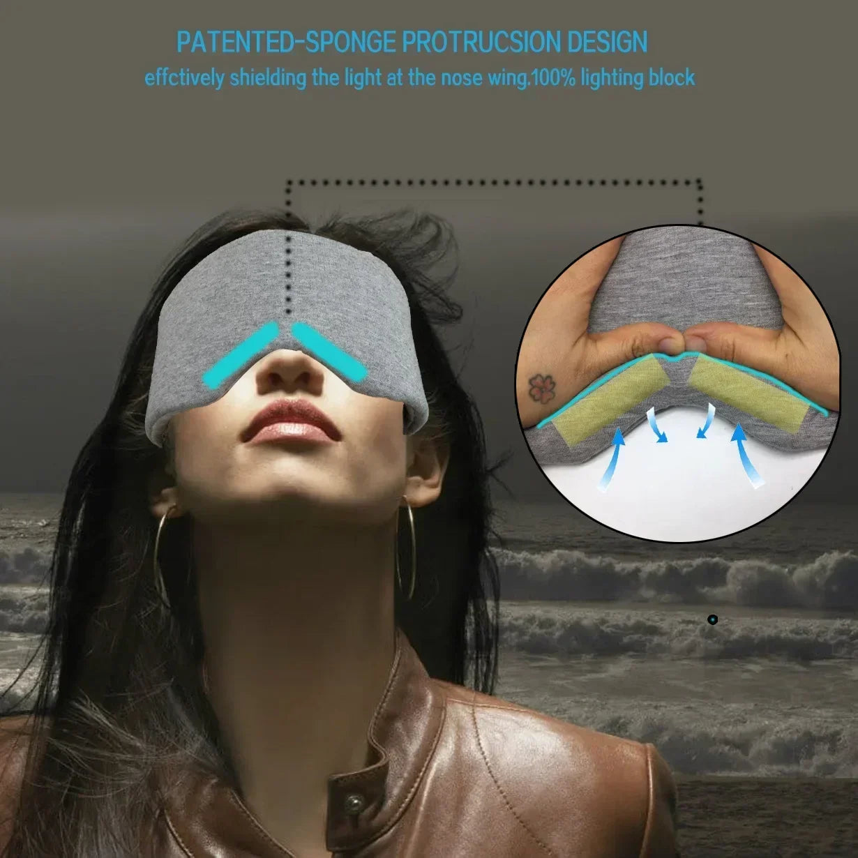 Travel Eyepatch Sleeping Eye Mask