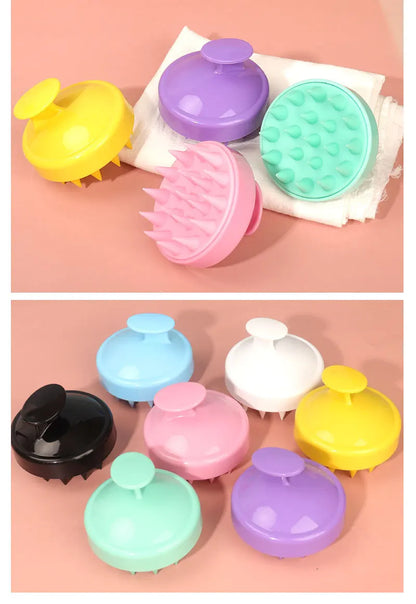 Silicone Shampoo Brush & Scalp Massager