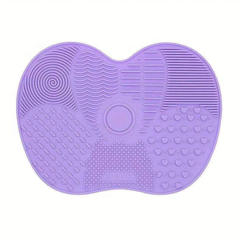 Apple Shaped Makeup Brush Cleaning Pad