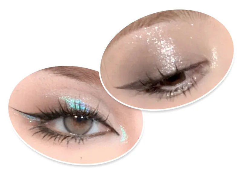 Monochrome Glitter Eyeshadow