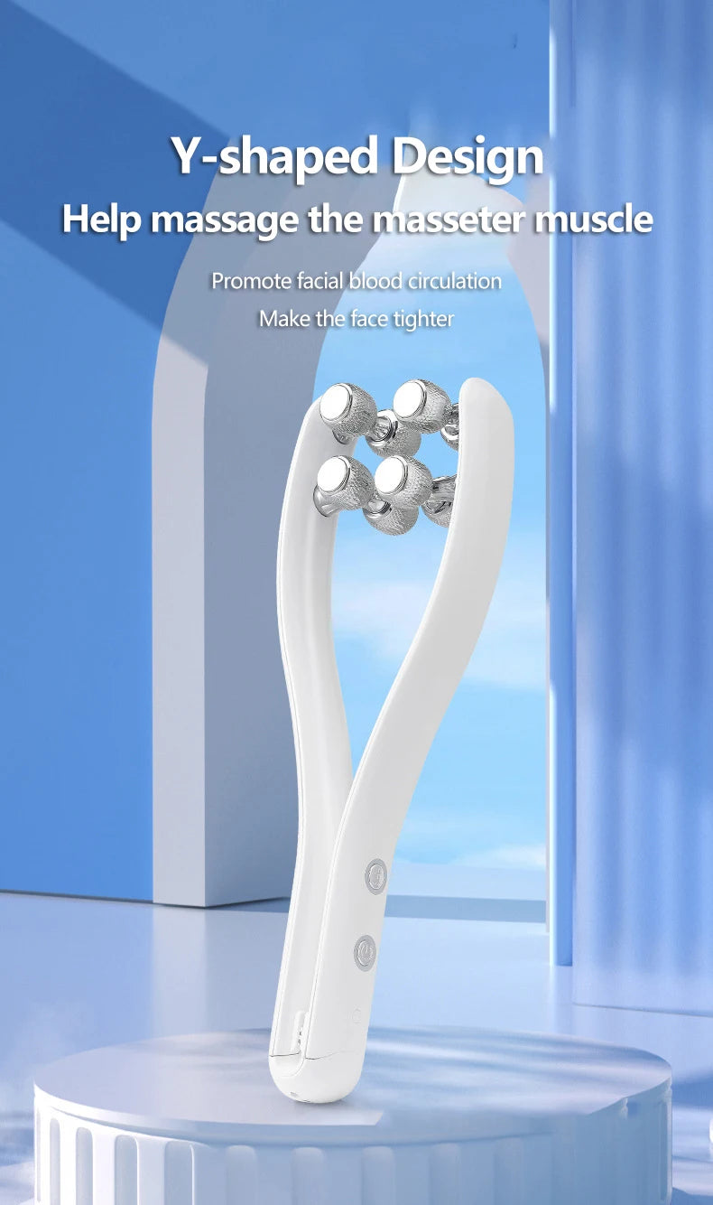 Face Lifting Roller & EMS Facial Massager