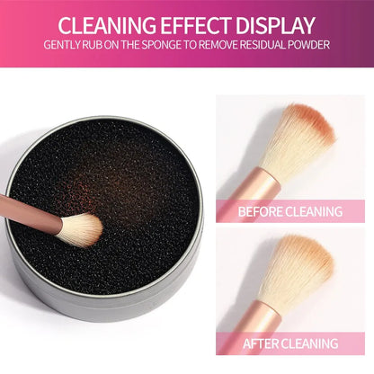 Makeup Brush Cleaner Sponge