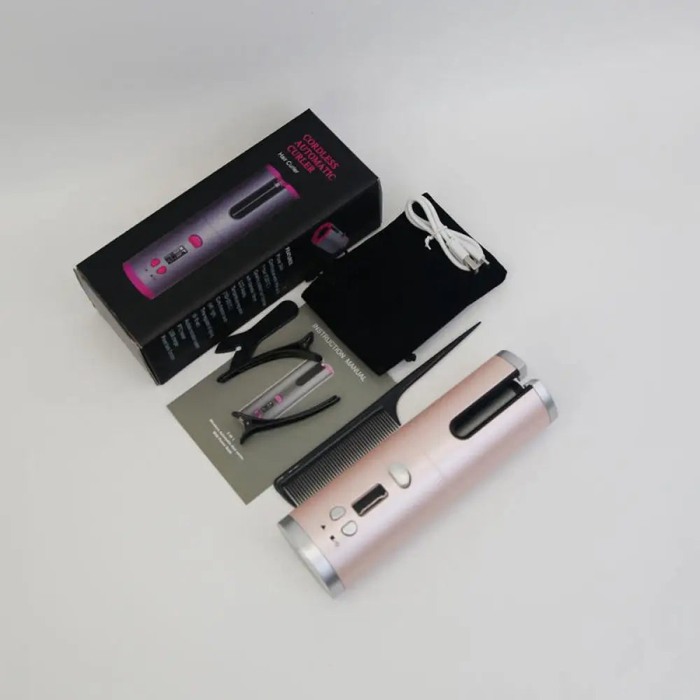 Cordless Automatic Rotating Hair Curler