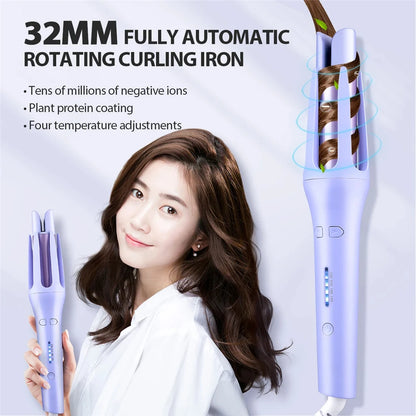 2-in-1 Automatic Hair Curler