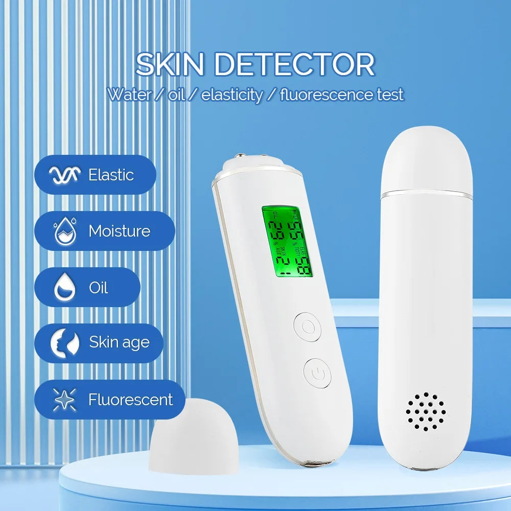 Skin Tester Face Moisture & Oil Analyzer