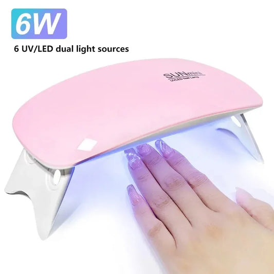 6W LED Mini Nail Dryer Machine