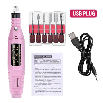 Electric Nail Drill Machine