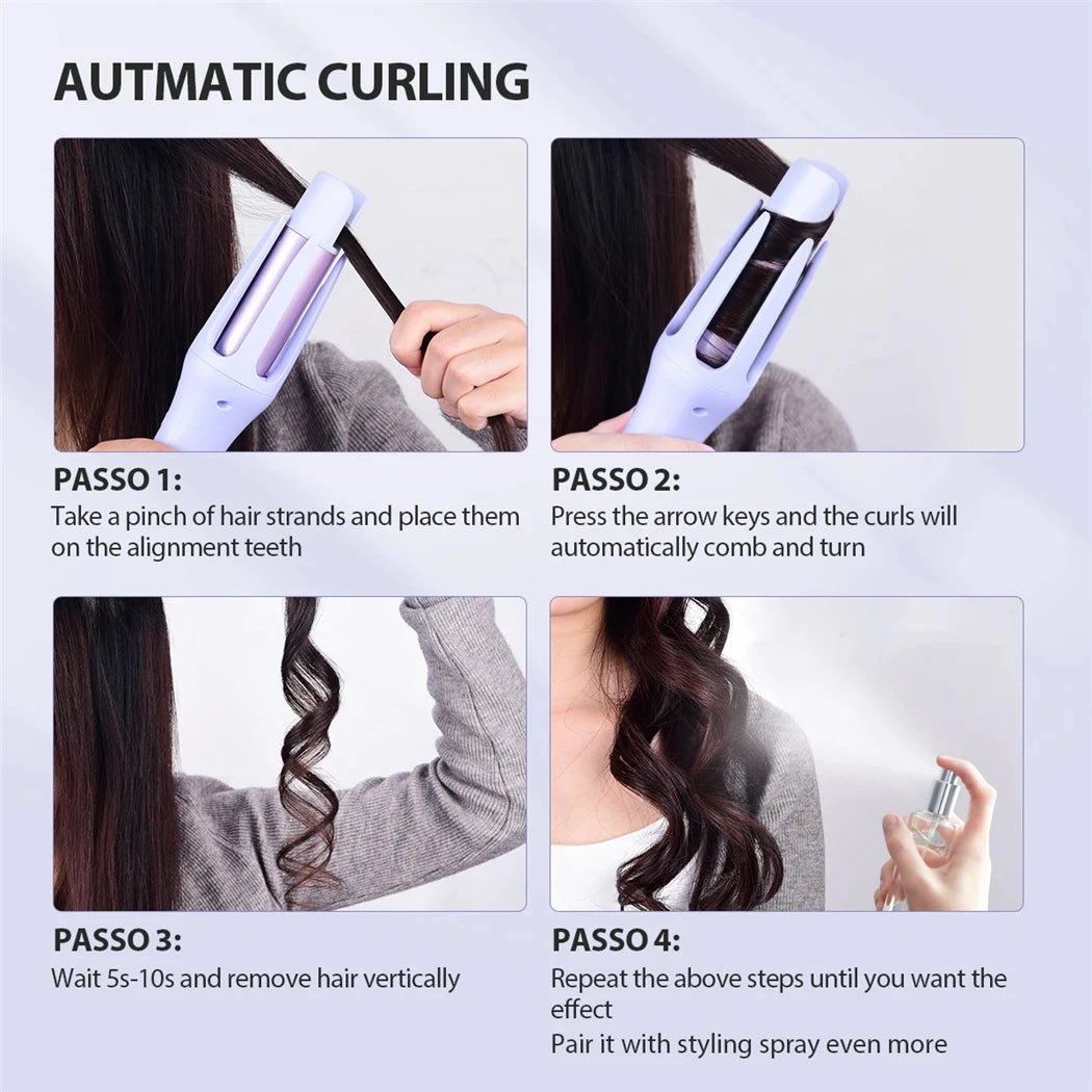 2-in-1 Automatic Hair Curler