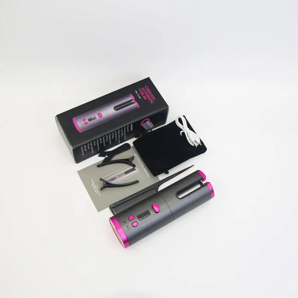 Cordless Automatic Rotating Hair Curler