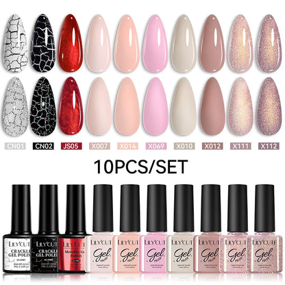 10PCS Gel Nail Polish Set