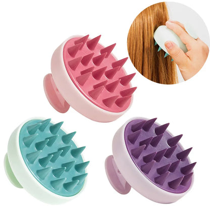 Silicone Shampoo Brush & Scalp Massager