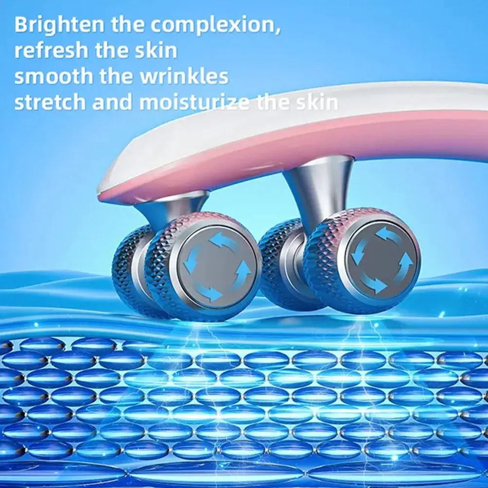 Face Lifting Roller & EMS Facial Massager