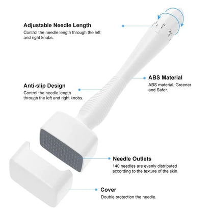 140A Derma Stamp Microneedling Face Roller