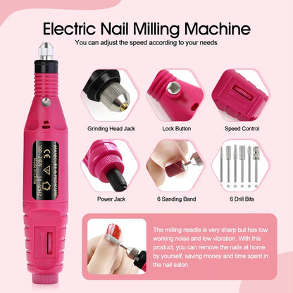 Electric Nail Drill Machine