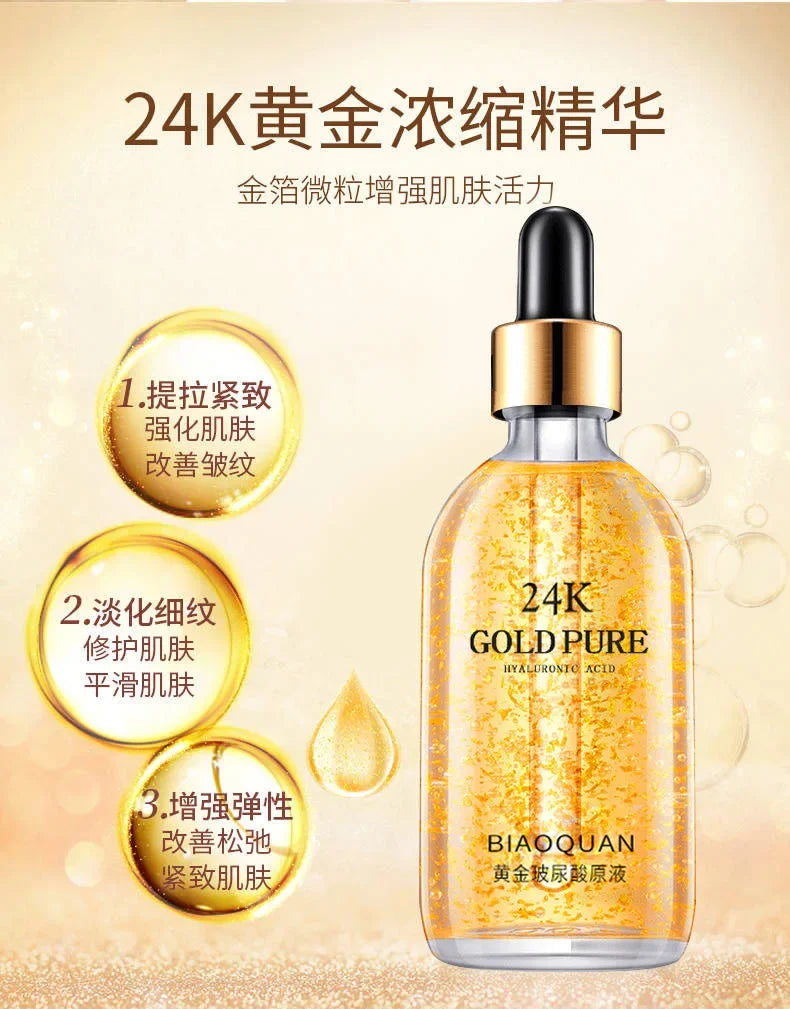 24K Gold Hyaluronic Acid Niacinamide Face Serum