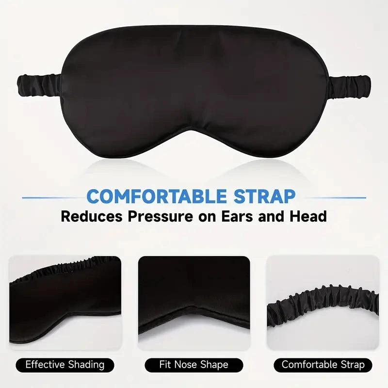 Double-Sided Imitation Silk Eye Mask