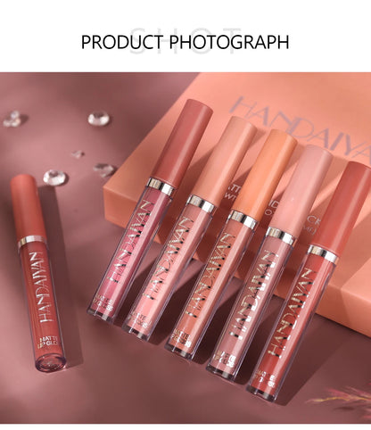 Set of 6 Non-Stick Cup Liquid Lipsticks