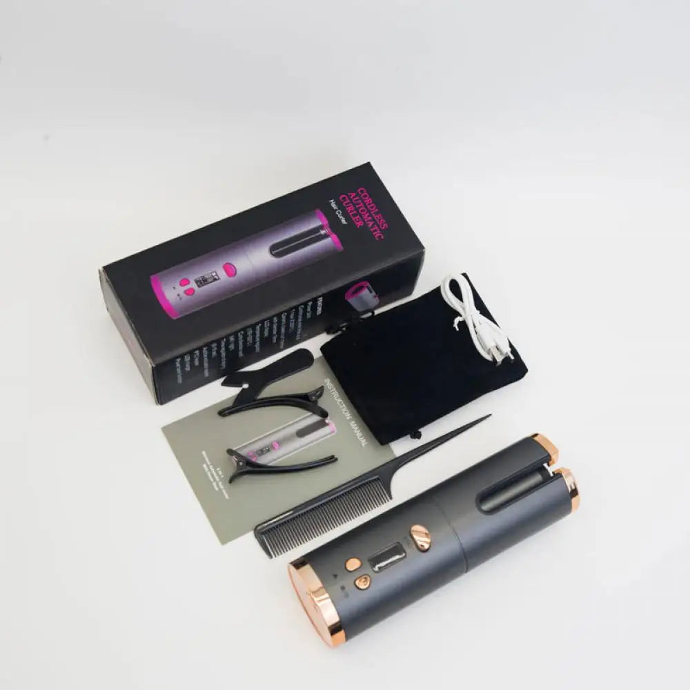 Cordless Automatic Rotating Hair Curler