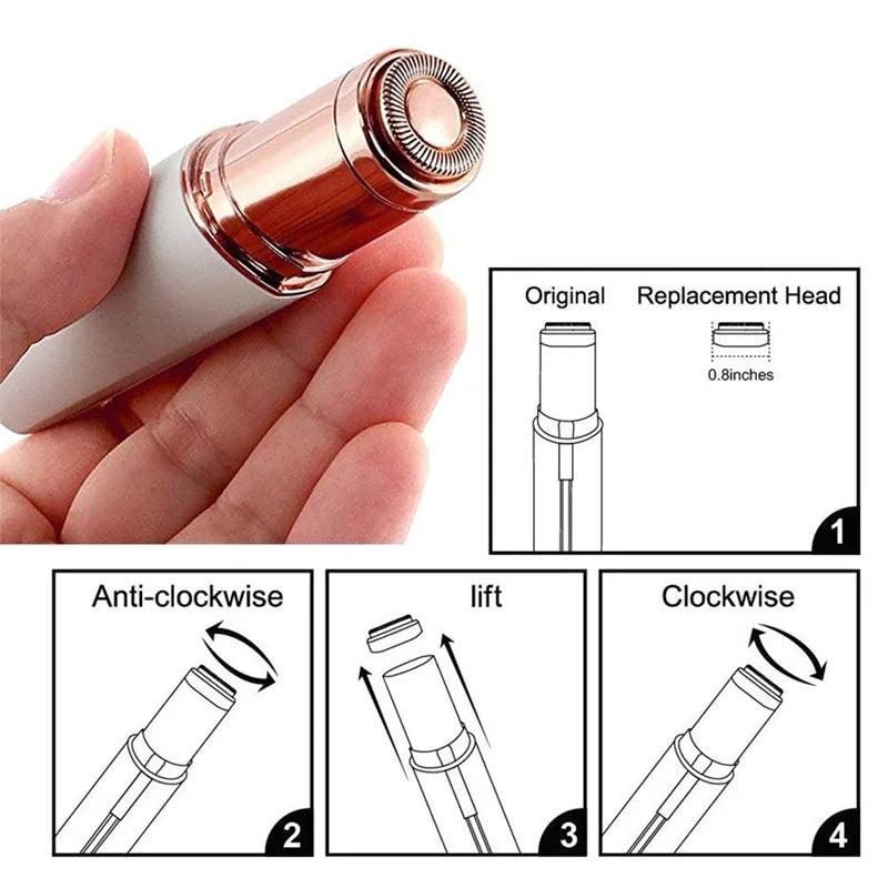 USB Electric Face Hair Remover