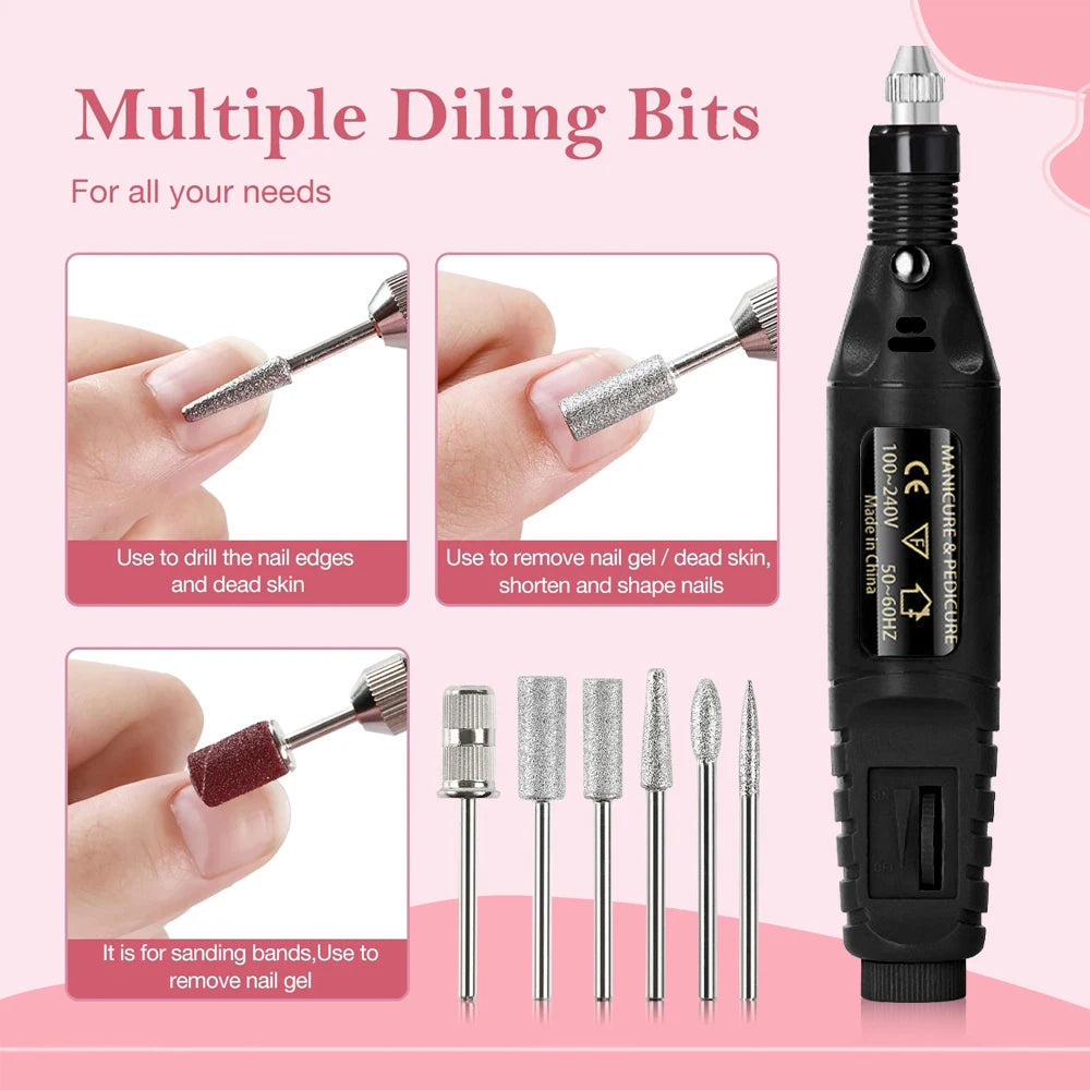 Electric Nail Drill Machine