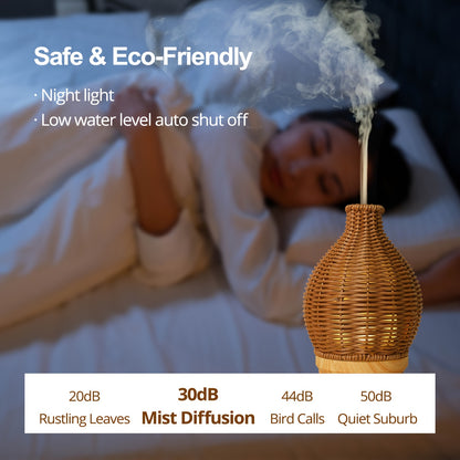 Rattan Look Essential Oil Diffuser