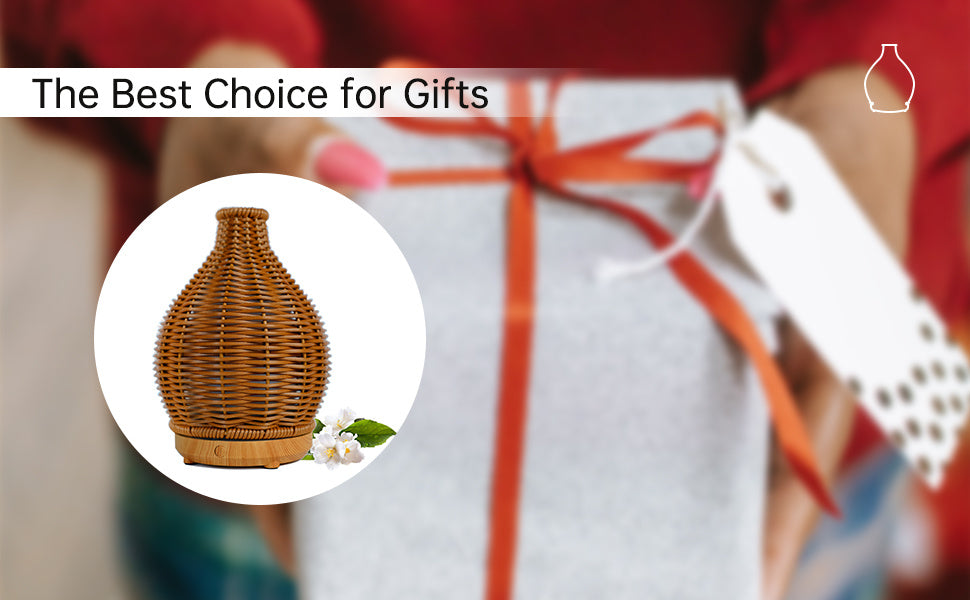 Rattan Look Essential Oil Diffuser