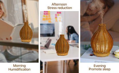 Rattan Look Essential Oil Diffuser